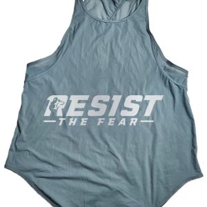 Relaxed breathable back hollowed-out mesh gauze quick drying vest top