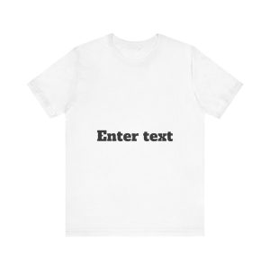 Unisex Jersey Short Sleeve Tee